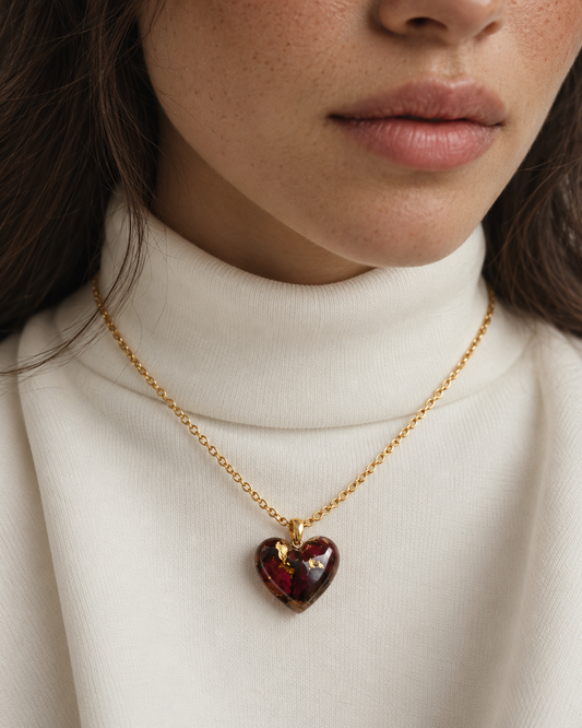 Dôme Midnight Rose Necklace