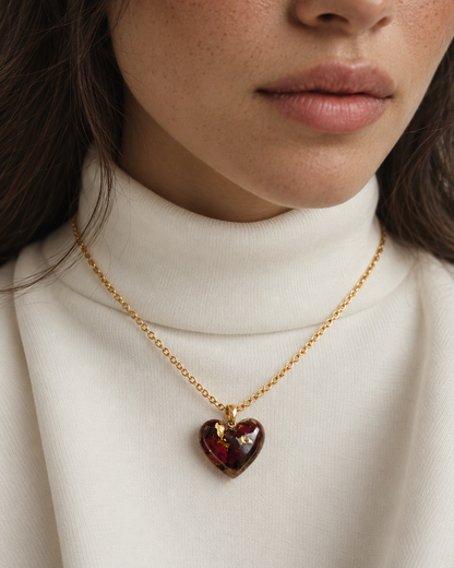 Dôme Midnight Rose Necklace