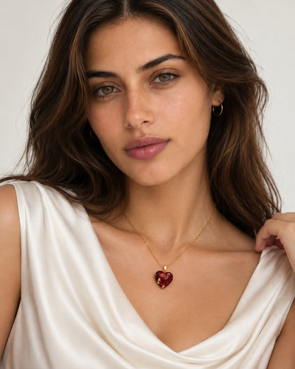 Dôme  Monchérie Rose Necklace